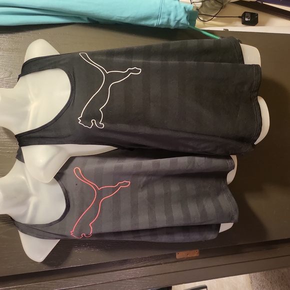 Puma Tops - PUMA Tank Duo: Both are Razorback sz M